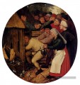 Poussé dans le genre Pig Sty Paysan Pieter Brueghel le Jeune